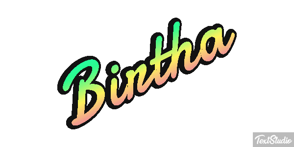 Birtha Tekst effect