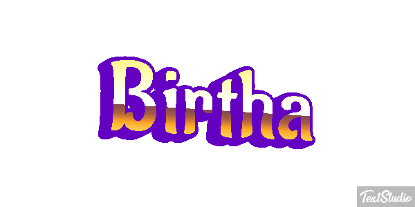 Birtha Tekst effect