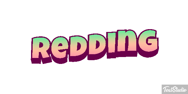 Redding Efeito do texto