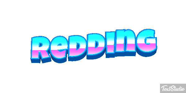 Redding Efeito do texto