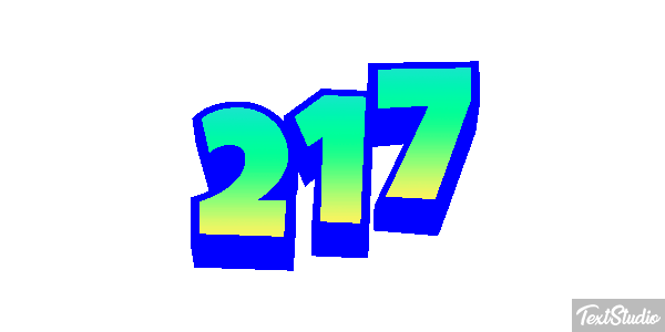 217 Efecto de texto