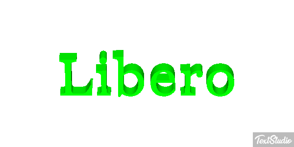 Libero Effetto testo