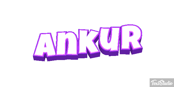 Ankur Text effect