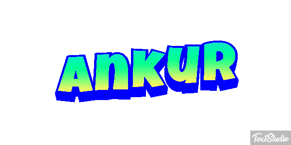 Ankur Text effect