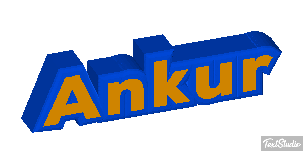 Ankur Text effect
