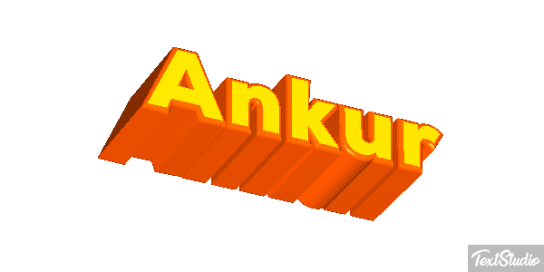 Ankur Text effect