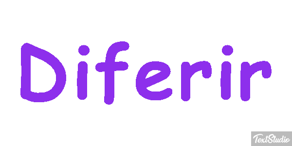 Diferir Efeito do texto