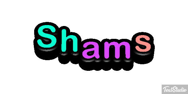 Shams Effetto testo