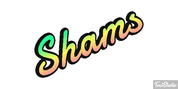 Shams Effetto testo