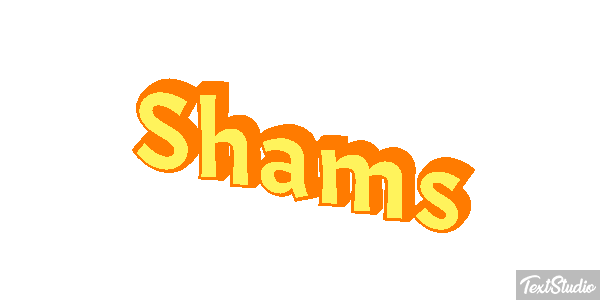 Shams Effetto testo