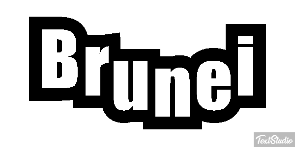 Brunei Text effect