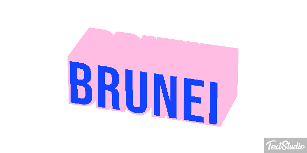 Brunei Text effect