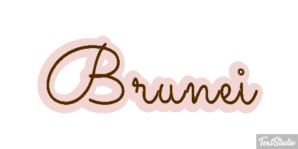 Brunei Text effect