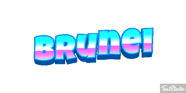 Brunei Text effect