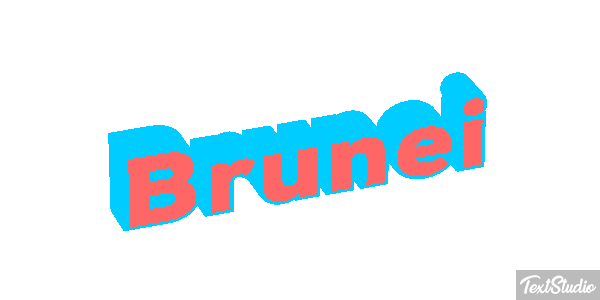 Brunei Text effect