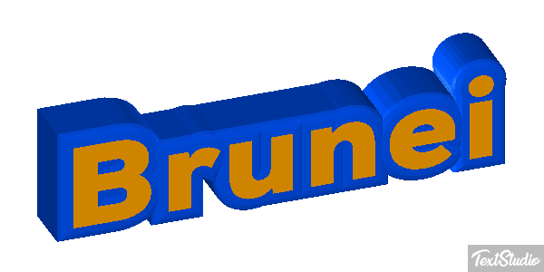Brunei Text effect