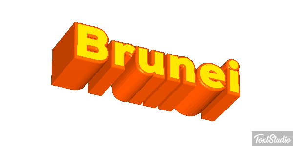 Brunei Text effect