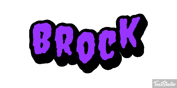 Brock Effetto testo