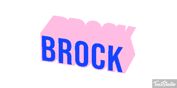 Brock Effetto testo