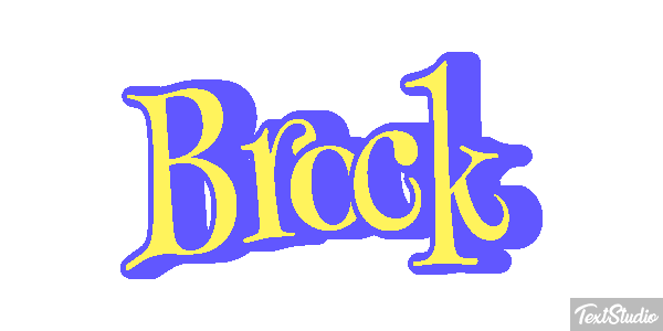 Brock Effetto testo