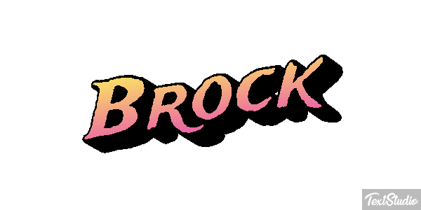 Brock Effetto testo