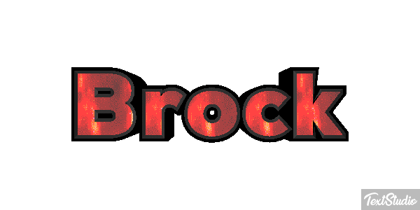 Brock Effetto testo