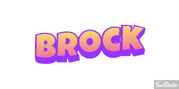 Brock Effetto testo