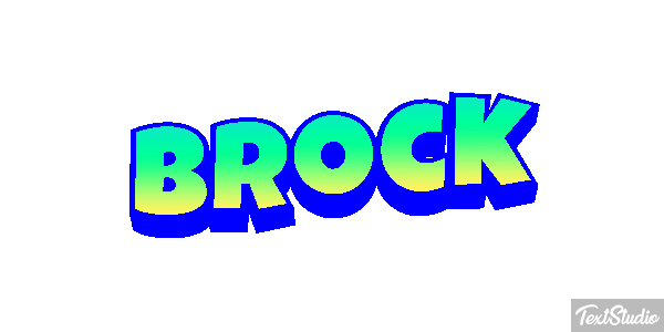 Brock Effetto testo