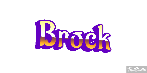 Brock Effetto testo