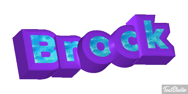 Brock Effetto testo