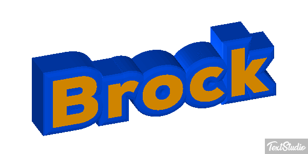 Brock Effetto testo