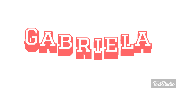 Gabriela Efekt tekstowy