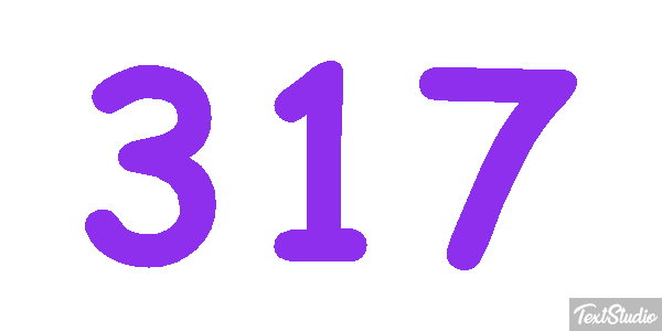 317 Efekt tekstowy