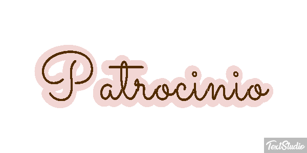 Patrocinio Efeito do texto