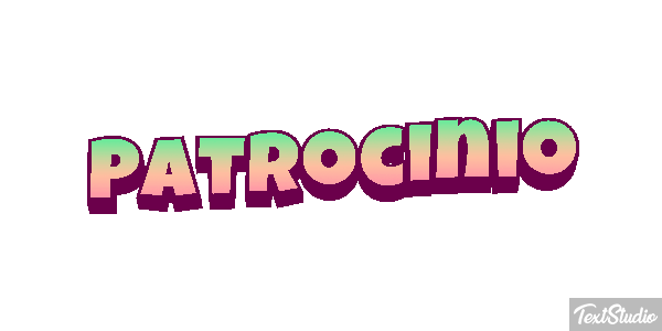Patrocinio Efeito do texto