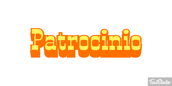 Patrocinio Efeito do texto