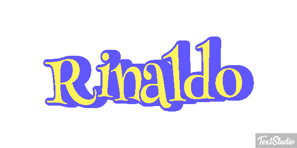 Rinaldo Text effect