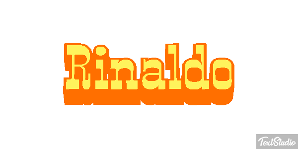 Rinaldo Text effect