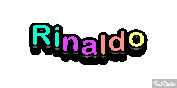 Rinaldo Text effect