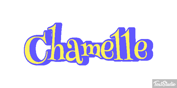 Chamelle Effetto testo
