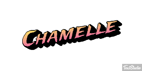 Chamelle Effetto testo