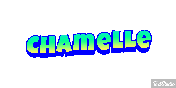 Chamelle Effetto testo