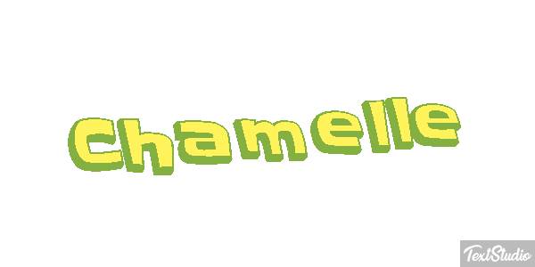 Chamelle Effetto testo