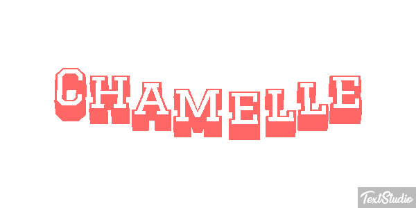 Chamelle Effetto testo