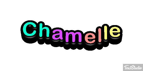 Chamelle Effetto testo