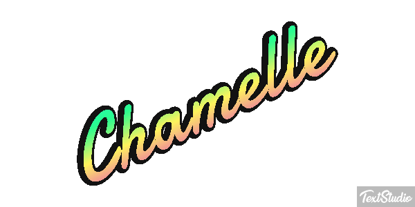 Chamelle Effetto testo