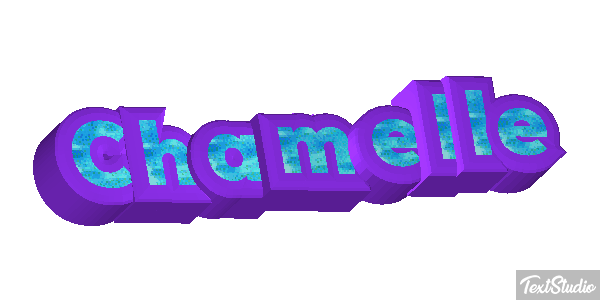 Chamelle Effetto testo