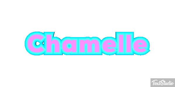 Chamelle Effetto testo