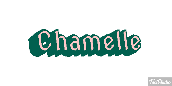 Chamelle Effetto testo