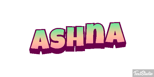 Ashna Texteffekt